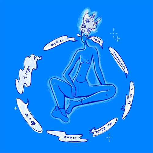 Nice feeling illustration