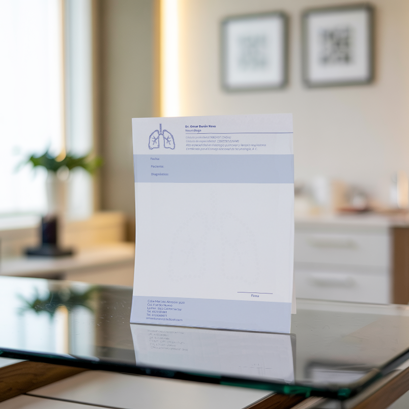 Dr. Omar Durán Letterhead